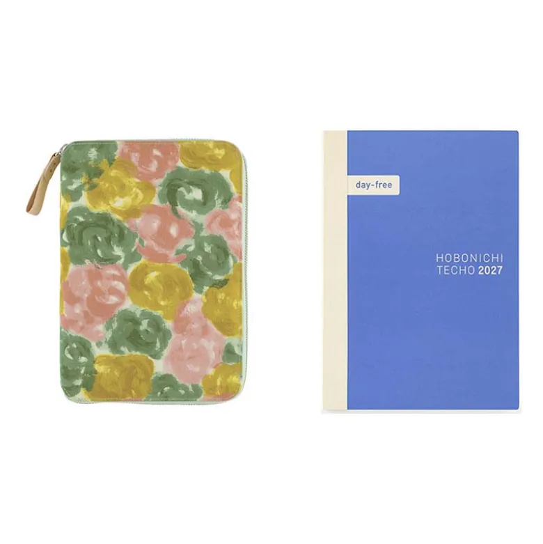 Hobonichi | Agenda Hobonichi Cousin A5 mina perhonen: glass flower (Pink Mix) 2027