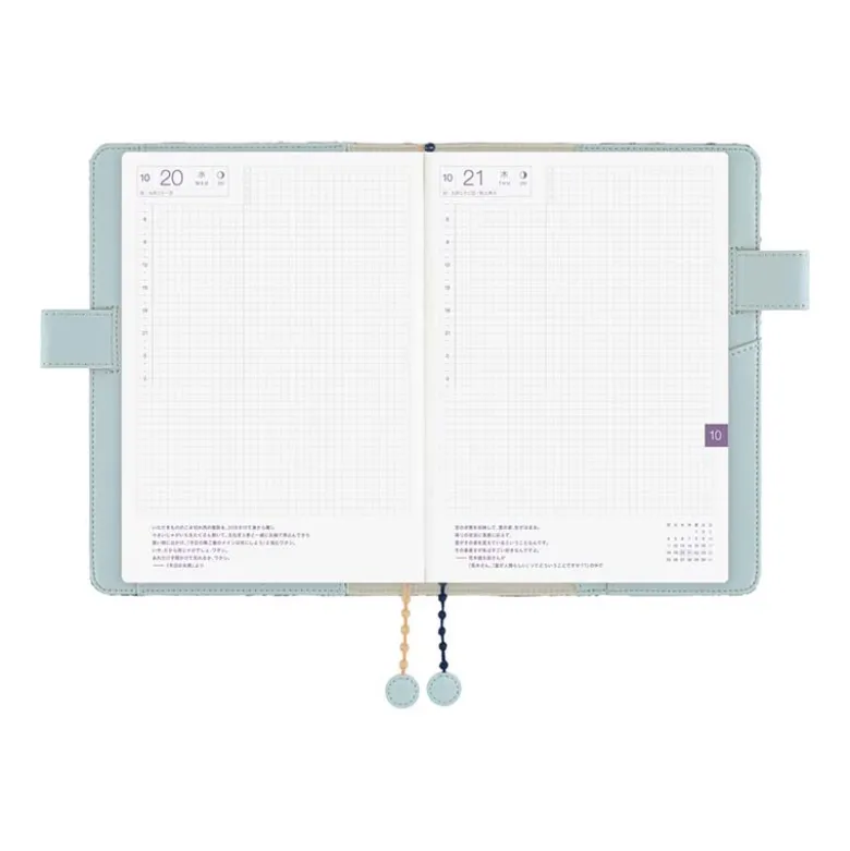 Hobonichi | Agenda Hobonichi Cousin A5 Mina Perhonen: felice (Blue) 2027