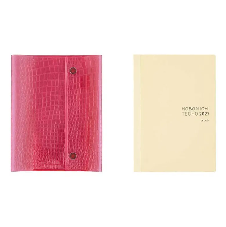 Hobonichi | Agenda Hobonichi Cousin A5 beautiful people: Nothing to Hide (Pink) 2027