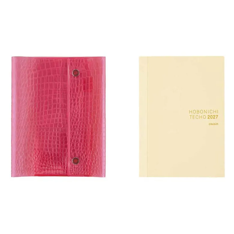 Hobonichi | Agenda Hobonichi Cousin A5 beautiful people: Nothing to Hide (Pink) 2027