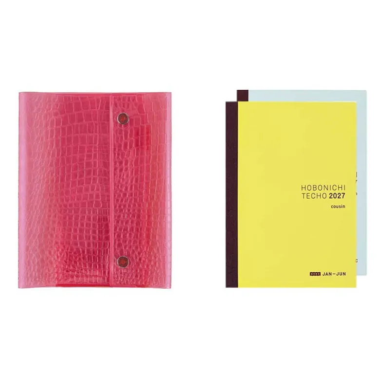 Hobonichi | Agenda Hobonichi Cousin A5 beautiful people: Nothing to Hide (Pink) 2027