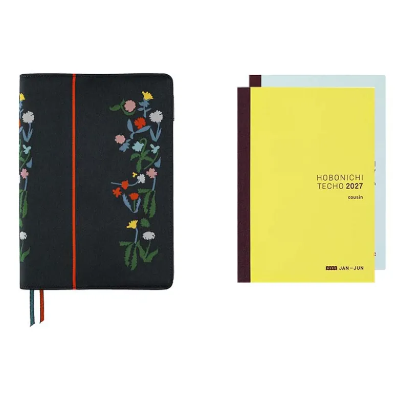 Hobonichi | Agenda Hobonichi Cousin A5 Yoshie Watanabe: Petit Bloom 2027