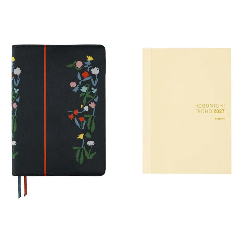 Hobonichi | Agenda Hobonichi Cousin A5 Yoshie Watanabe: Petit Bloom 2027