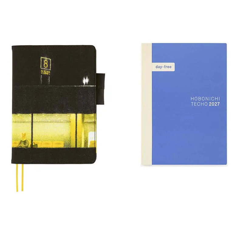 Hobonichi | Agenda Hobonichi Cousin A5 Akiko Miyakoshi: An Airport at Night 2027