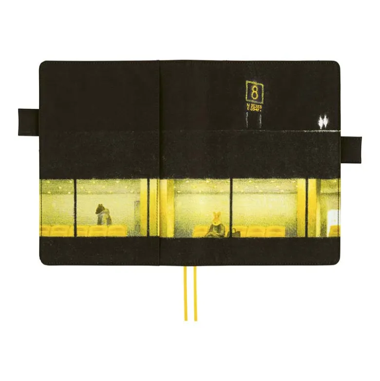 Hobonichi | Agenda Hobonichi Cousin A5 Akiko Miyakoshi: An Airport at Night 2027