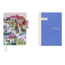 Hobonichi | Agenda Hobonichi Cousin A5 Yumi Kitagishi: White Cat Village 2027