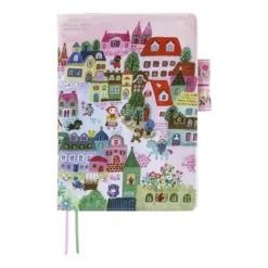 Hobonichi | Agenda Hobonichi Cousin A5 Yumi Kitagishi: White Cat Village 2027