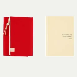Hobonichi | Agenda Hobonichi Cousin A5 Tragen Red 2027