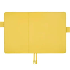 Hobonichi | Agenda Hobonichi Cousin A5 Leather: Brilliant Yellow 2027