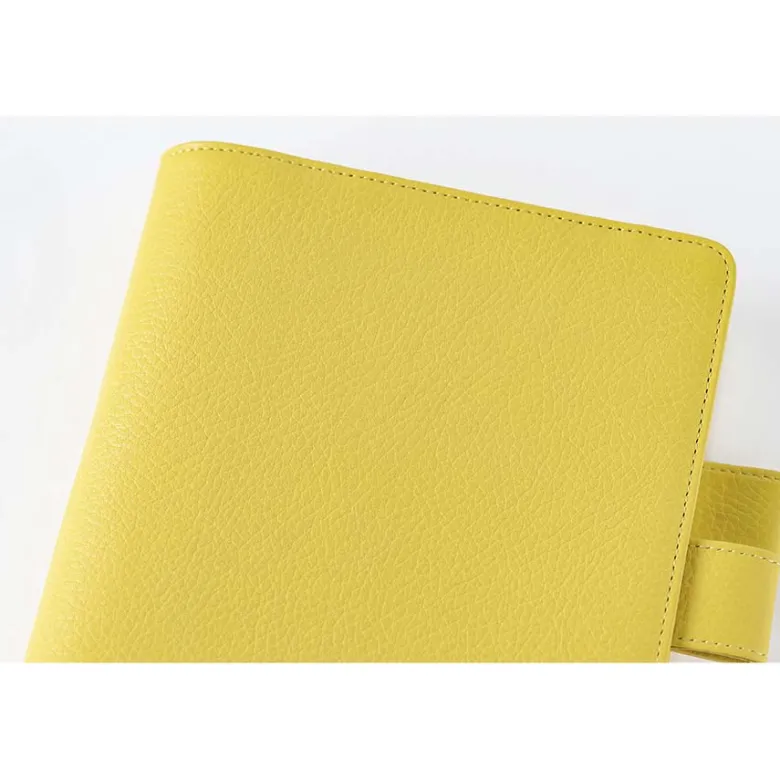 Hobonichi | Agenda Hobonichi Cousin A5 Leather: Brilliant Yellow 2027