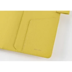 Hobonichi | Agenda Hobonichi Cousin A5 Leather: Brilliant Yellow 2027