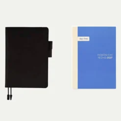 Hobonichi | Agenda Hobonichi Cousin A5 Colors Black x Clear Blue 2027
