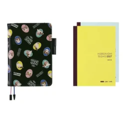 Hobonichi | Agenda Hobonichi Cousin A5 Candy Stripper: Random Dog & Cat (Black) 2027