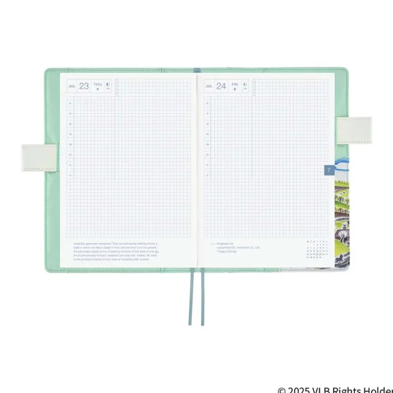 Hobonichi | Agenda Hobonichi Cousin A5 Virginia Lee Burton: The Little House 2027