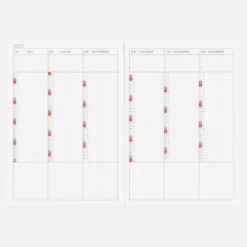 Hobonichi | Agenda Hobonichi HON A5 Hiroko Kubota: String Telephone Until the Moon is Full 2027