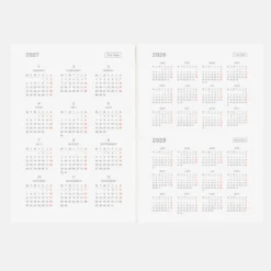 Hobonichi | Agenda Hobonichi HON A5 Yumi Kitagishi: White Cat and Rabbit’s Tea Room 2027