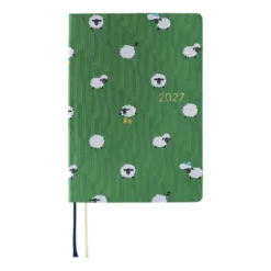 Hobonichi | Agenda Hobonichi HON A6 Bow & Tie: Sheep Sheep Sheep 2027