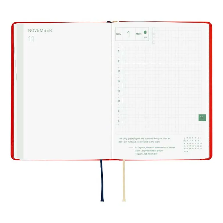 Hobonichi | Agenda Hobonichi HON A6 Yumi Kitagishi: White Cat and Rabbit’s Tea Room 2027