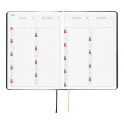 Hobonichi | Agenda Hobonichi HON A6 Slash Navy 2027