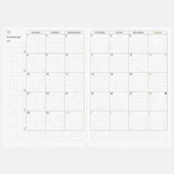 Hobonichi | Agenda Hobonichi Techo A6 Planner (Inglés) 2027