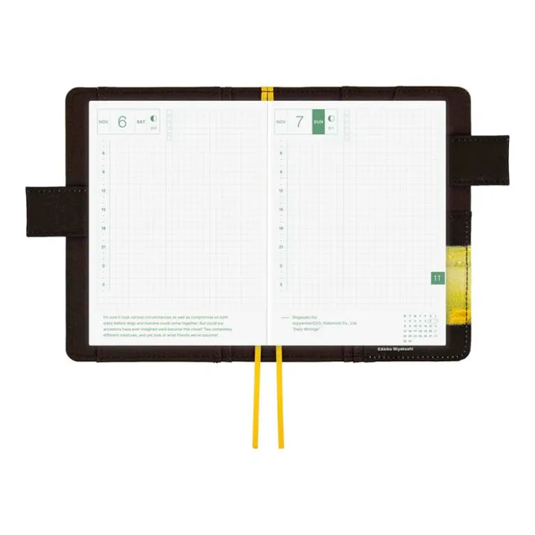 Hobonichi | Agenda Hobonichi Techo A6 Akiko Miyakoshi: An Airport at Night 2027