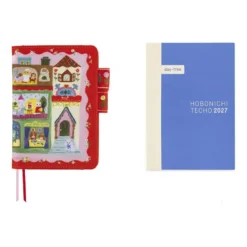 Hobonichi | Agenda Hobonichi Techo A6 Yumi Kitagishi: White Cat House 2027