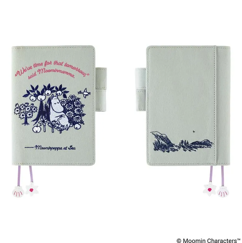 Hobonichi | Agenda Hobonichi Techo A6 Moomin: My Yard (Pale Mint) 2027