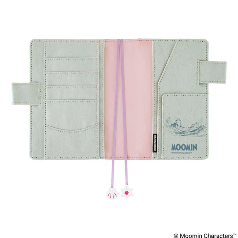Hobonichi | Agenda Hobonichi Techo A6 Moomin: My Yard (Pale Mint) 2027