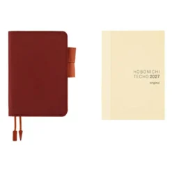 Hobonichi | Agenda Hobonichi Techo A6 Colors Bordeaux Teracotta 2027