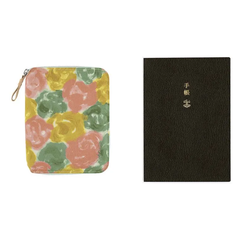 Hobonichi | Agenda Hobonichi Techo A6 Mina Perhonen: glass flower (Pink Mix) 2027