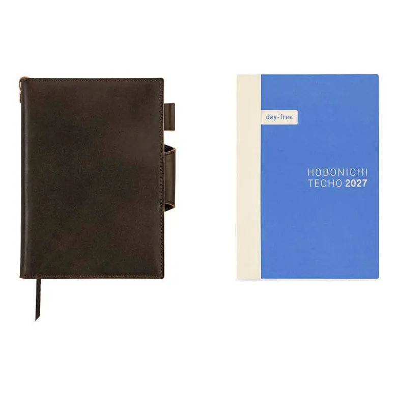 Hobonichi | Agenda Hobonichi Techo A6 Arts&Science: Wax Coating Kip 2027
