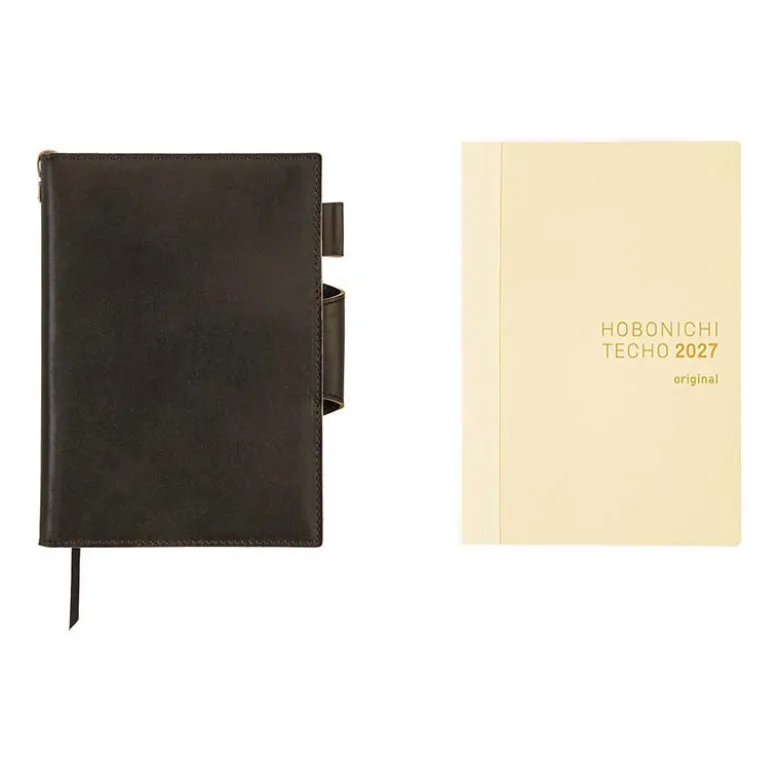 Hobonichi | Agenda Hobonichi Techo A6 Arts&Science: Wax Coating Kip 2027