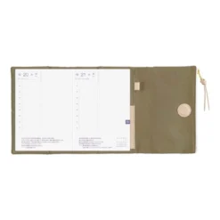 Hobonichi | Agenda Hobonichi Techo A6 Tragen: Bitter Plaid 2027