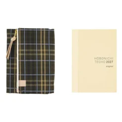 Hobonichi | Agenda Hobonichi Techo A6 Tragen: Bitter Plaid 2027