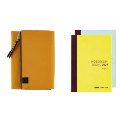 Hobonichi | Agenda Hobonichi Techo A6 Tragen: Mustard 2027