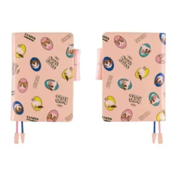 Hobonichi | Agenda Hobonichi Techo A6 Candy Stripper: Random Dog & Cat (Pink) 2027