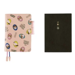 Hobonichi | Agenda Hobonichi Techo A6 Candy Stripper: Random Dog & Cat (Pink) 2027