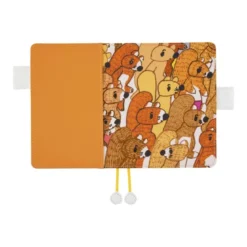 Hobonichi | Agenda Hobonichi Techo A6 100%ORANGE: Squirrel Squadron 2027