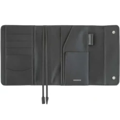 Hobonichi | Agenda Hobonichi Techo A6 Leather: Charcoal Gray 2027