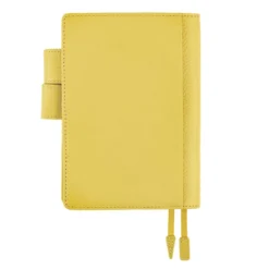Hobonichi | Agenda Hobonichi Techo A6 Leather: Brilliant Yellow 2027