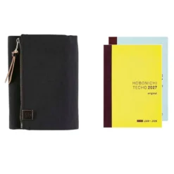 Hobonichi | Agenda Hobonichi Techo A6 Tragen (Black) 2027