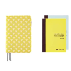 Hobonichi | Agenda Hobonichi Techo A6 Yuge Fabric Farm: Fish Scale Crest 2027