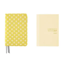Hobonichi | Agenda Hobonichi Techo A6 Yuge Fabric Farm: Fish Scale Crest 2027