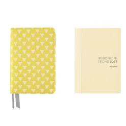 Hobonichi | Agenda Hobonichi Techo A6 Yuge Fabric Farm: Fish Scale Crest 2027