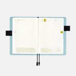 Hobonichi | Agenda Hobonichi Techo A6 Colors Black x Clear Blue 2027