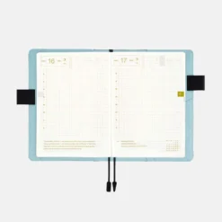 Hobonichi | Agenda Hobonichi Techo A6 Colors Black x Clear Blue 2027