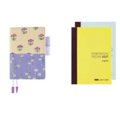 Hobonichi | Agenda Hobonichi Techo A6 Unsodo: Bijutsukai (Plum and Dianthus) 2027