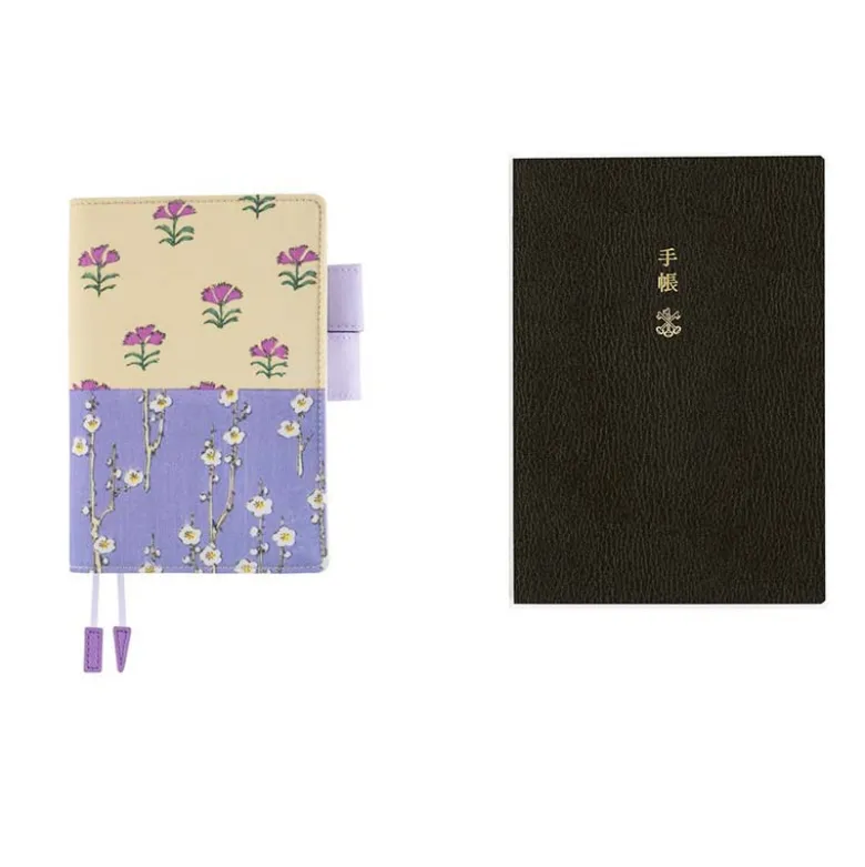 Hobonichi | Agenda Hobonichi Techo A6 Unsodo: Bijutsukai (Plum and Dianthus) 2027