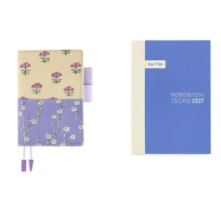 Hobonichi | Agenda Hobonichi Techo A6 Unsodo: Bijutsukai (Plum and Dianthus) 2027
