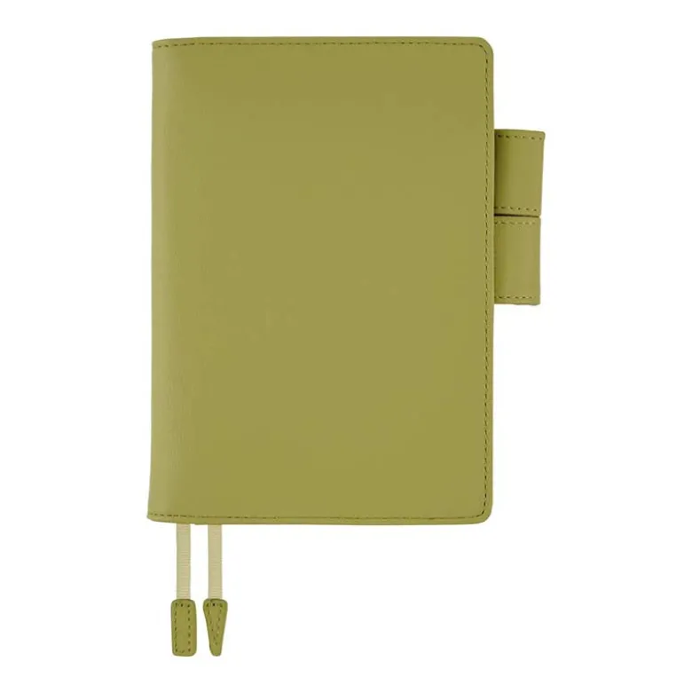 Hobonichi | Agenda Hobonichi Techo A6 Leather: Sage Green 2027